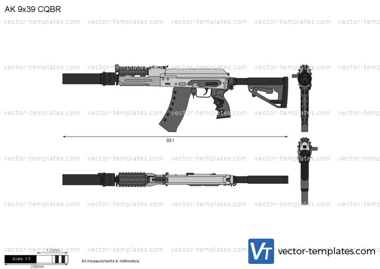 AK 9x39 CQBR