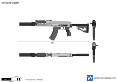 AK 9x39 CQBR