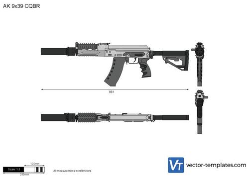 AK 9x39 CQBR