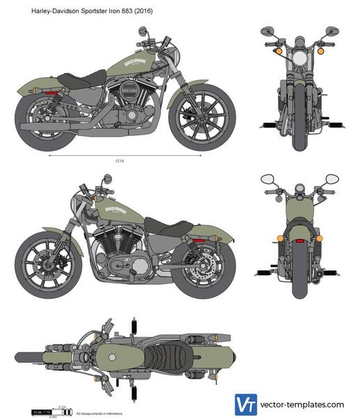 Harley-Davidson Sportster Iron 883