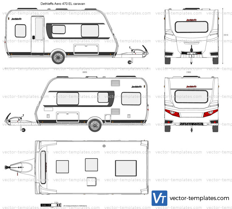 Dethleffs Aero 470 EL caravan