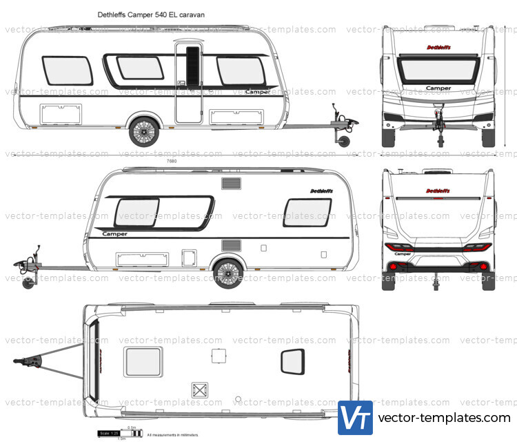 Dethleffs Camper 540 EL caravan