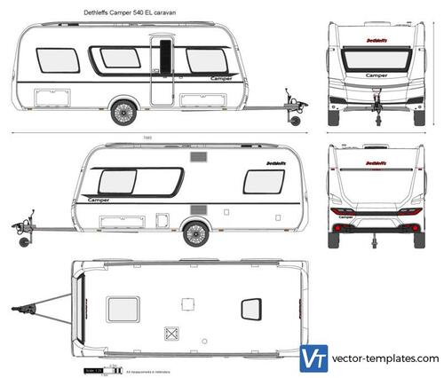 Dethleffs Camper 540 EL caravan