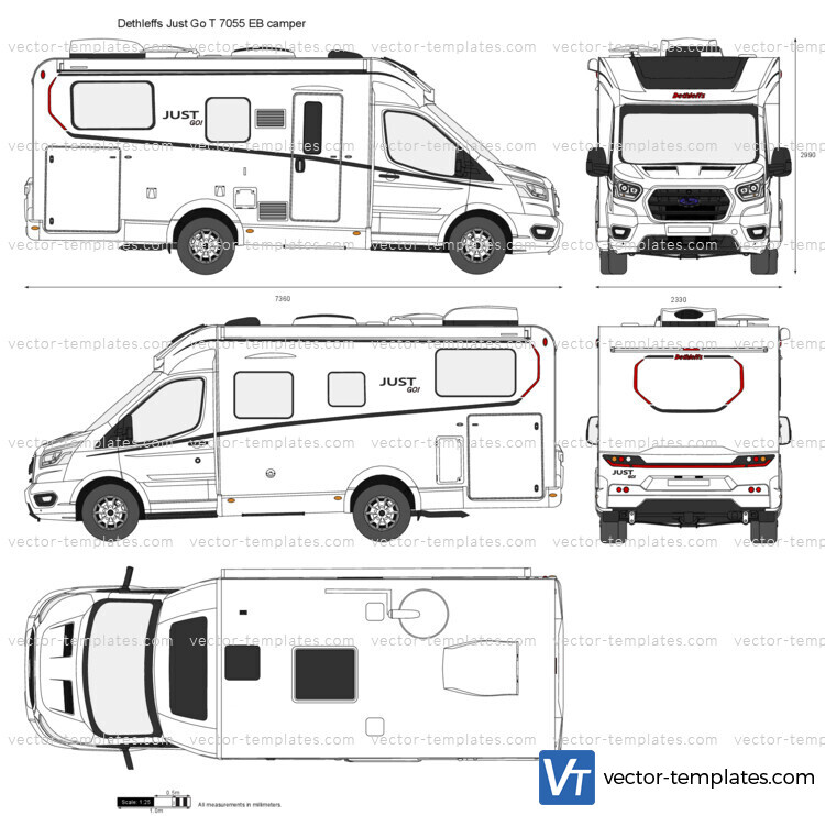 Dethleffs Just Go T 7055 EB camper