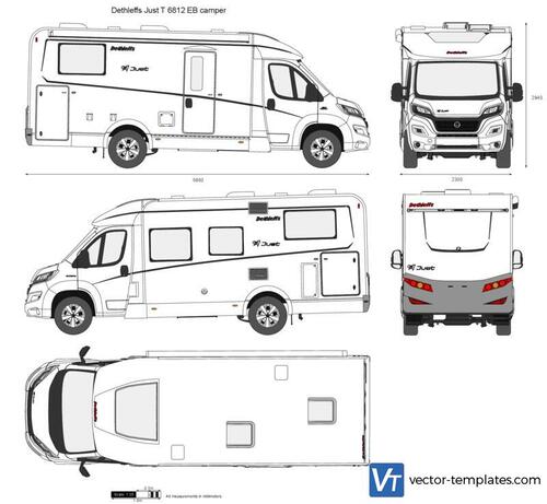 Dethleffs Just T 6812 EB camper