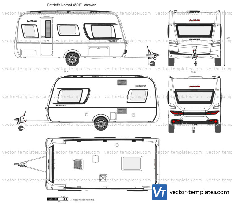 Dethleffs Nomad 460 EL caravan