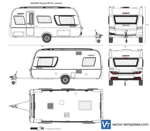 Dethleffs Nomad 460 EL caravan