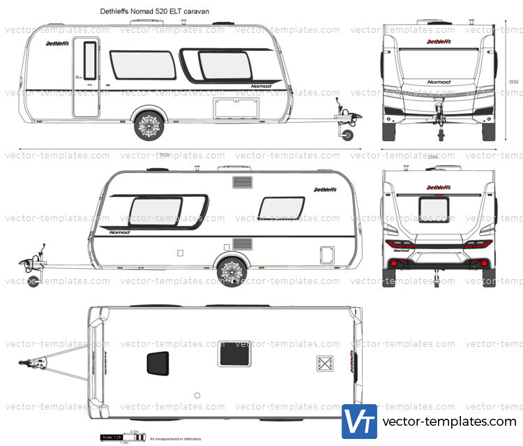 Dethleffs Nomad 520 ELT caravan