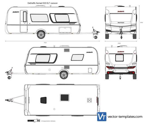 Dethleffs Nomad 520 ELT caravan