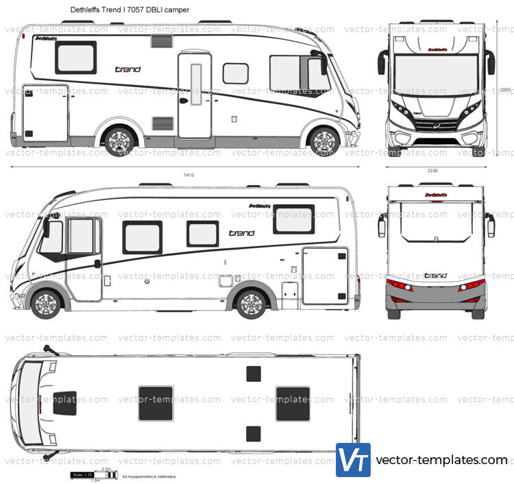 Dethleffs Trend I 7057 DBLl camper