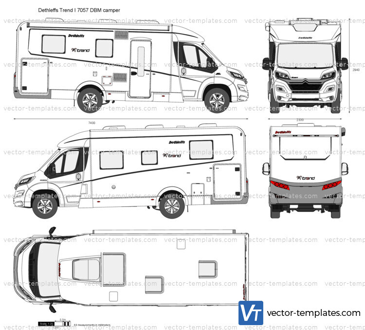 Dethleffs Trend I 7057 DBM camper