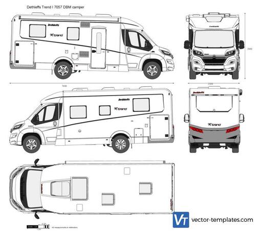 Dethleffs Trend I 7057 DBM camper