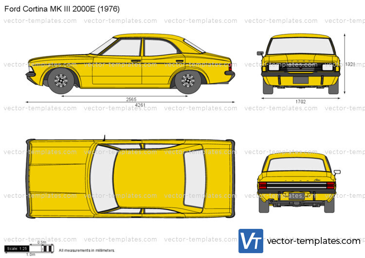 Ford Cortina MK III 2000E