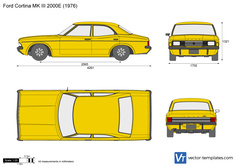 Ford Cortina MK III 2000E