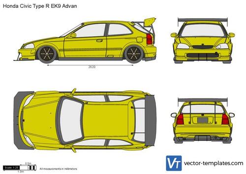 Honda Civic Type R EK9 Advan