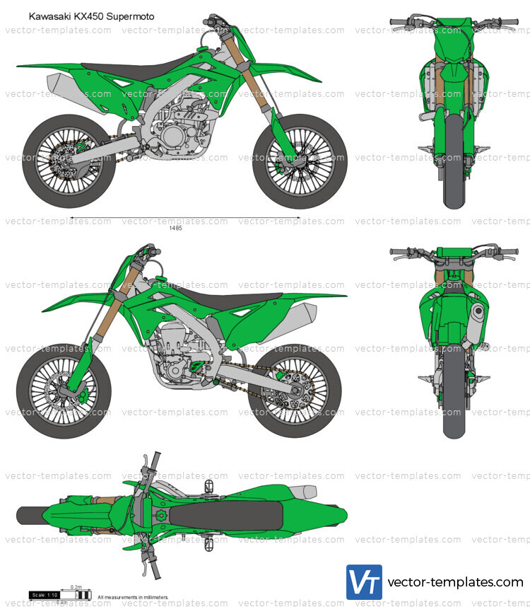 Kawasaki KX450 Supermoto