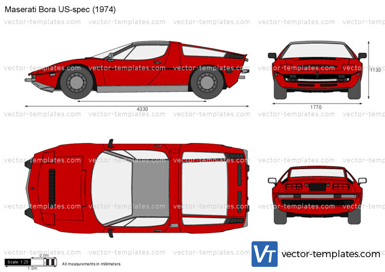 Maserati Bora US-spec