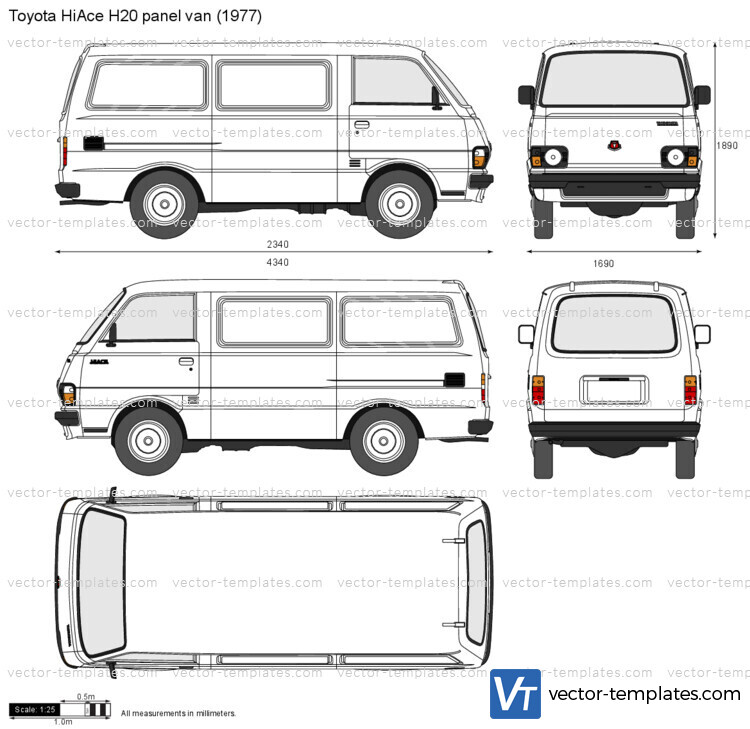 Toyota HiAce H20 panel van