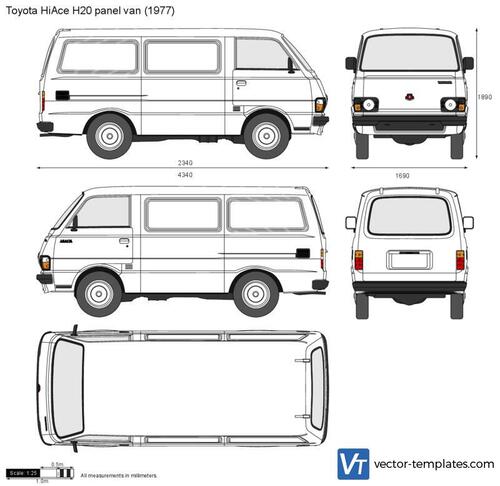 Toyota HiAce H20 panel van