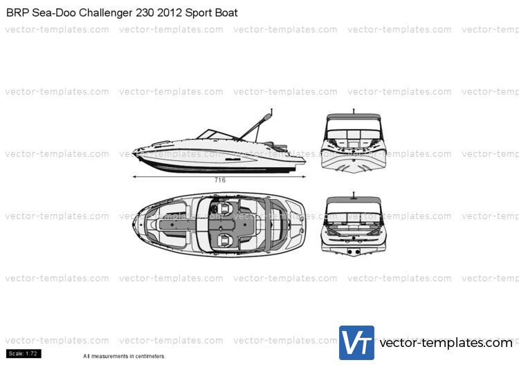 BRP Sea-Doo Challenger 230 2012 Sport Boat