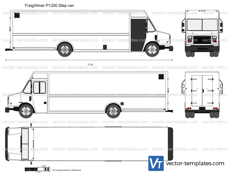 Freightliner P1200 Step van