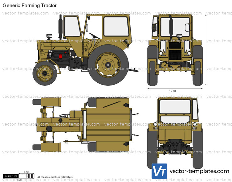 Generic Farming Tractor