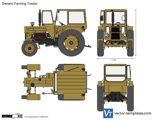 Generic Farming Tractor