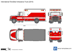 International TerraStar Ambulance Truck