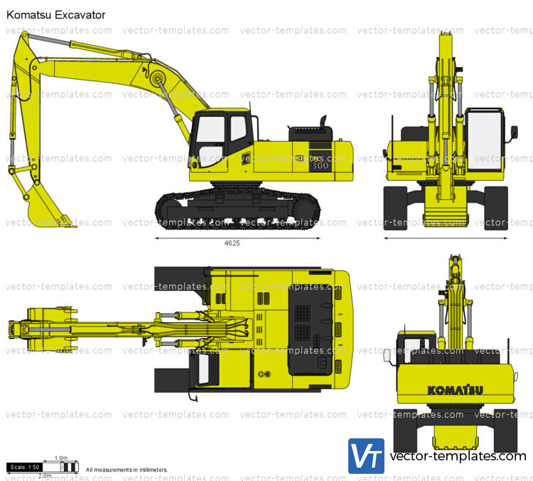 Komatsu PC300 Excavator