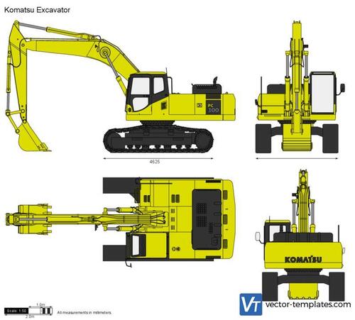 Komatsu PC300 Excavator