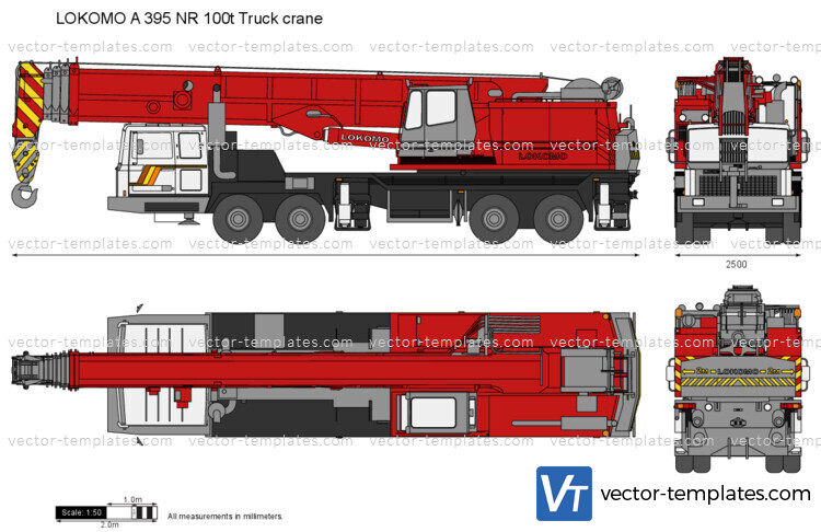 LOKOMO A 395 NR 100t Truck crane