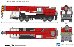 LOKOMO A 395 NR 100t Truck crane