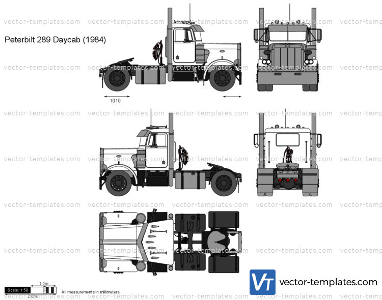 Peterbilt 289 Daycab