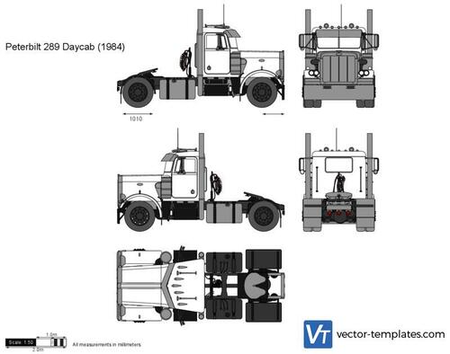 Peterbilt 289 Daycab