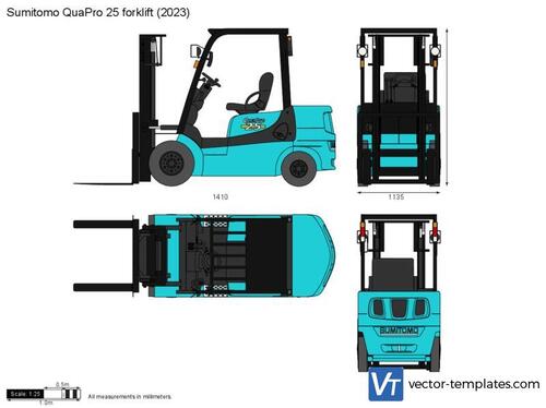 Sumitomo QuaPro 25 forklift