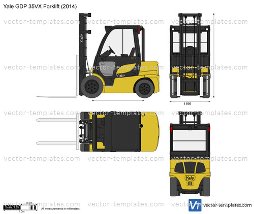 Yale GDP 35VX Forklift