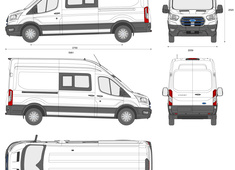 Ford e-Transit Double Cab van