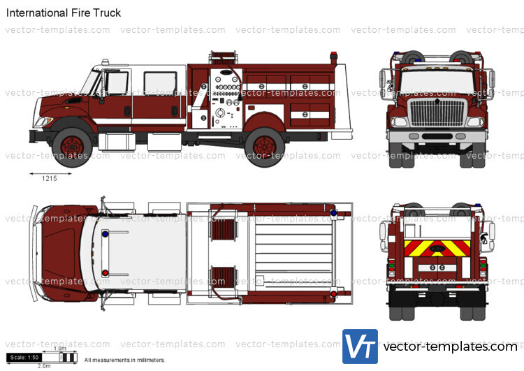 International Fire Truck