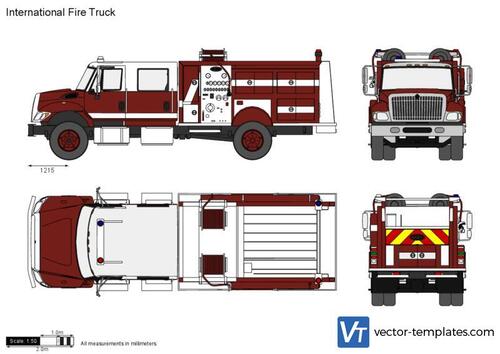 International Fire Truck