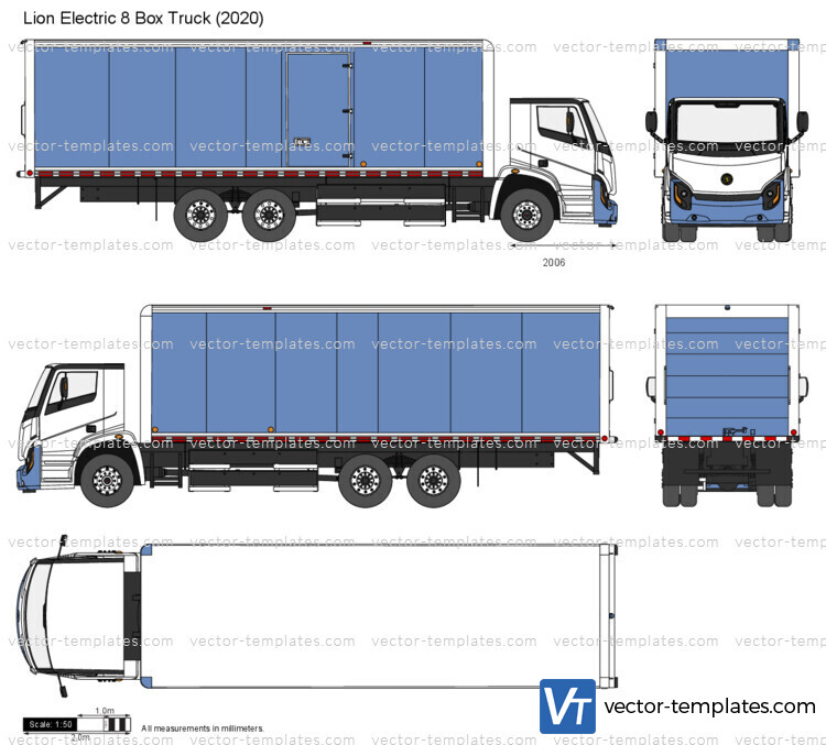 Lion Electric 8 Box Truck