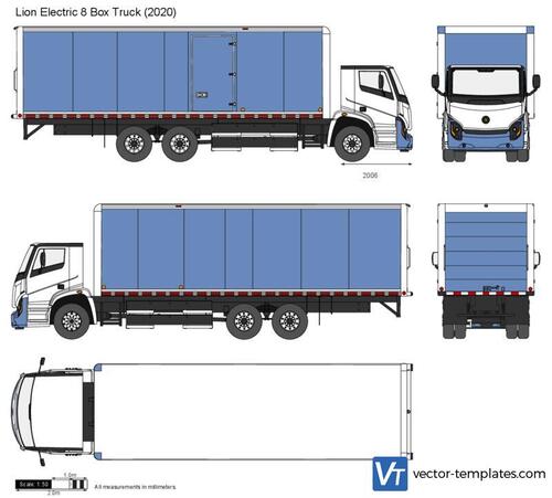 Lion Electric 8 Box Truck