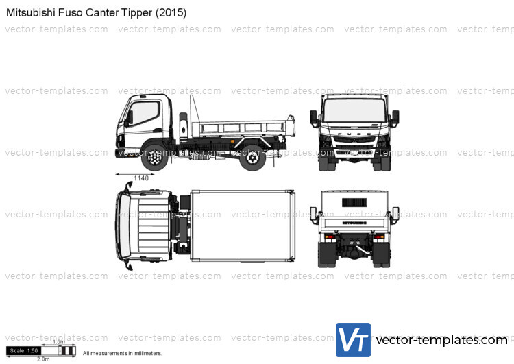 Mitsubishi Fuso Canter Tipper