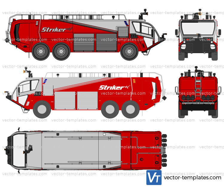 Oshkosh Striker 3000 Fire Truck