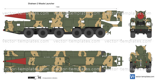 Shaheen 2 Missile Launcher