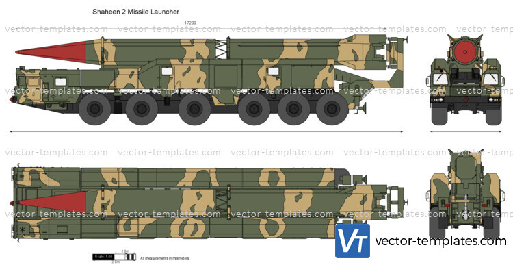 Shaheen 2 Missile Launcher