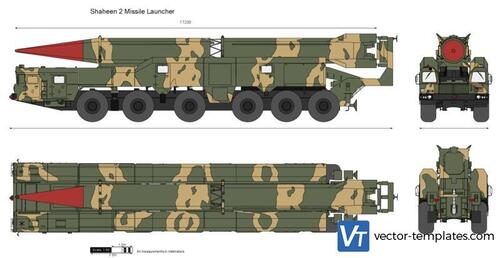 Shaheen 2 Missile Launcher