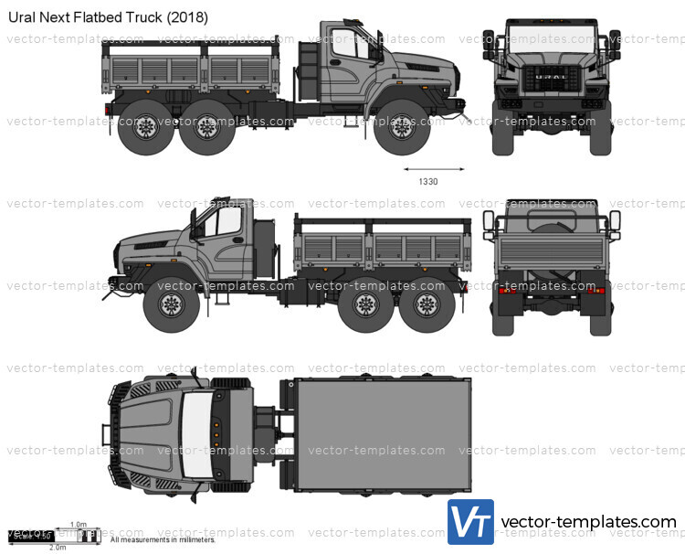 Ural Next Flatbed Truck