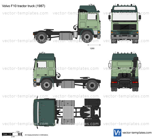 Volvo F10 tractor truck