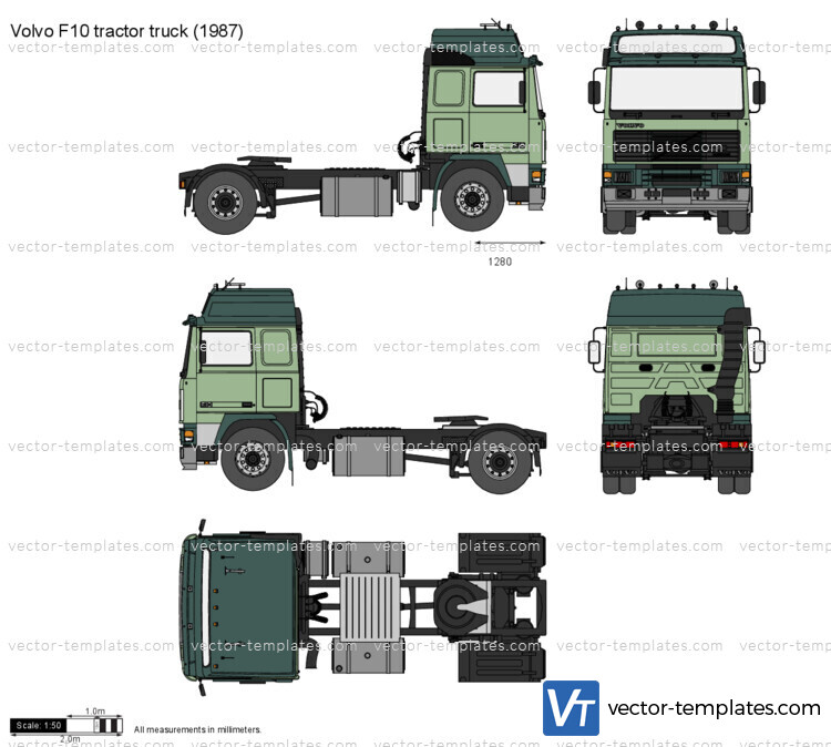 Volvo F10 tractor truck