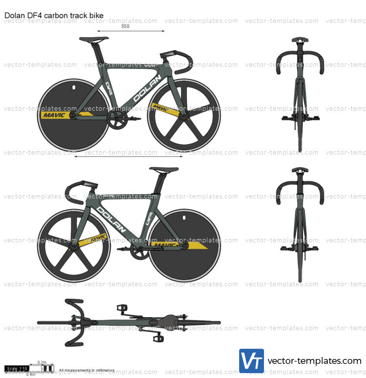 Dolan DF4 carbon track bike